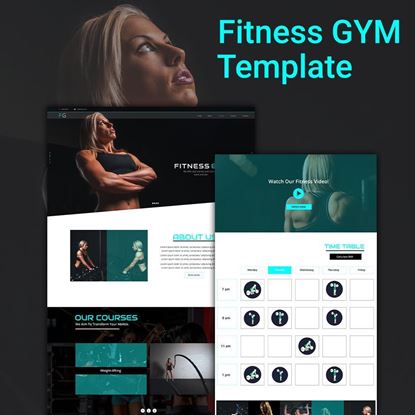 Fitness Gym HTML5 Template Cover Image